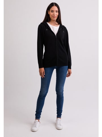 CASH-MERE.CH Hoodie in Schwarz