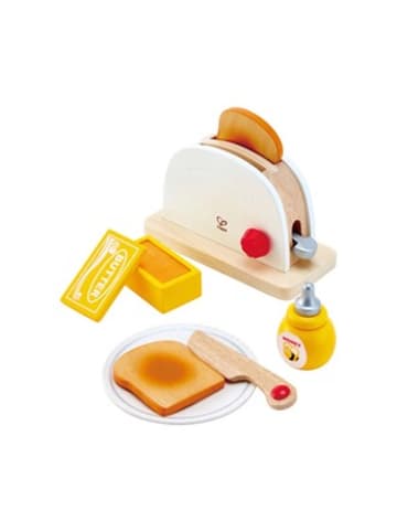 Hape  Toaster-Set Pop-up in Mehrfarbig