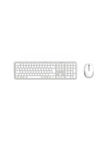 Hama WKM-550, QWERTZ in Weiß