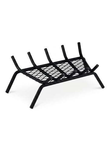 Kaminrost in Schwarz - (B)58x (H)16 x (T)28 cm