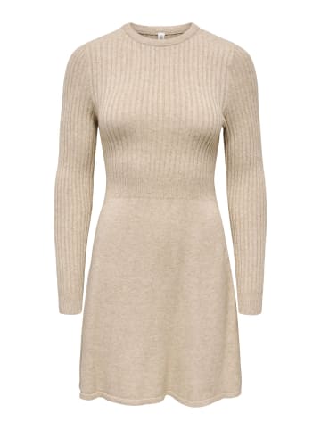 ONLY Strickkleid in Weathered Teak