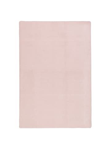 Snapstyle Hochflor Luxus Velours Teppich Touch in Pastell Rosa