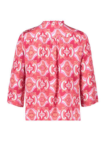 CARTOON Casual-Bluse mit Rüschen in Red/Rosè
