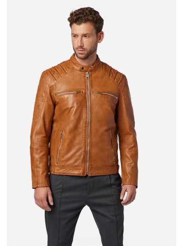 Ricano Herren Lederjacke Caesar in Cognac