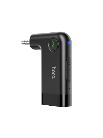 HOCO AUX Bluetooth Empfänger E53 Klinke 3,5mm Auto Schwarz
