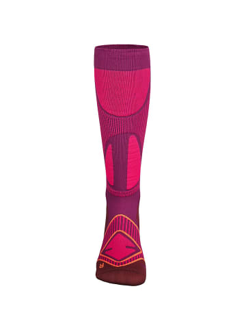 Bauerfeind W SKI PERFORMANCE COMPRESSISOCKS in Pink