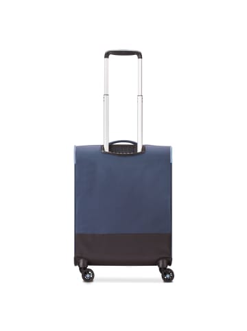 Roncato Lite Soft Neon 4 Rollen Kabinentrolley 55 cm in navy blau