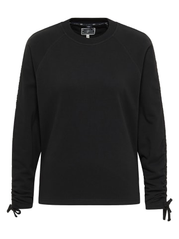 DreiMaster Maritim Damen Sweatshirt Mit Rundhals in Schwarz