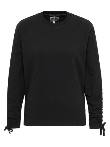 DreiMaster Maritim Sweatshirt Mit Rundhals in Schwarz