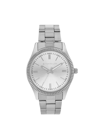 Tom Tailor Quarzuhr Alloy/Edelstahl, IP silber in Silber