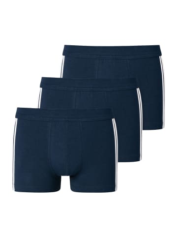 Schiesser Retro Short / Pant 95/5 Stretch - Organic Cotton in Dunkelblau