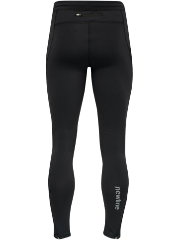 Newline Verstellbare Taille Leggings Reflektierend Logo Men Core Herren in BLACK