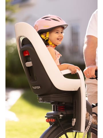 Hamax Hamax Caress Fahrradkindersitz inkl. Gepäckträger-Adapter - Farbe: Grey / White / Black