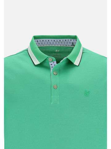 hajo Poloshirt Pique in Smaragd