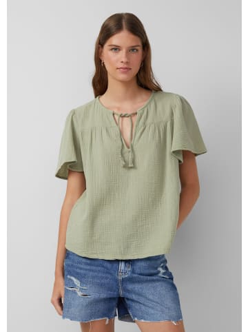 QS Bluse in 7297_salbeigrün