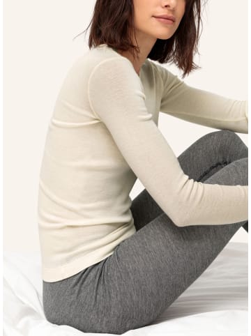 Hessnatur Langarm-Shirt in natur