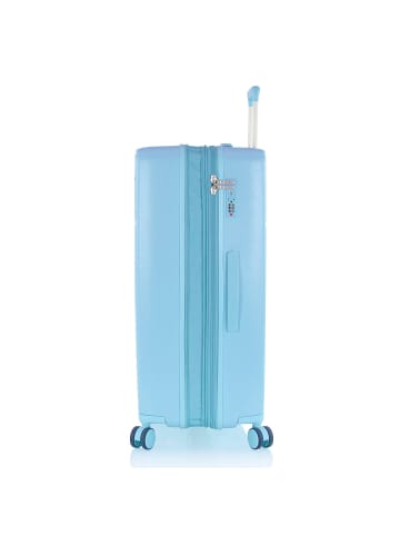Heys Pastel 4 Rollen Trolley L 76 cm mit Dehnfalte in blue
