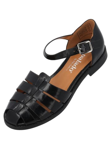 palado Riemchensandalen in BLACK METALLIC