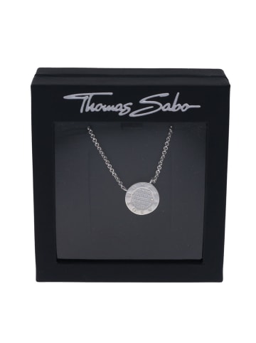 Thomas Sabo Kette "Collier Pavè Zirkonia SCKE150148" in Silber