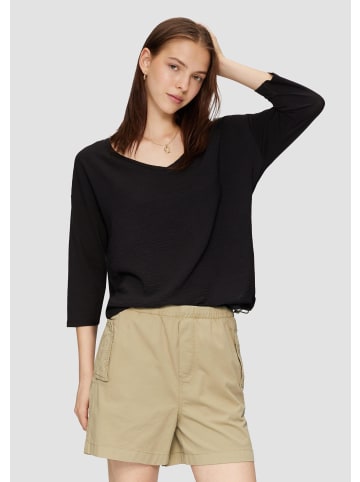 QS T-Shirt in 9999_schwarz