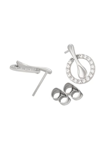 gaya Women Earrings in Silver White