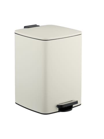 relaxdays Mülleimer in Beige - 20 Liter