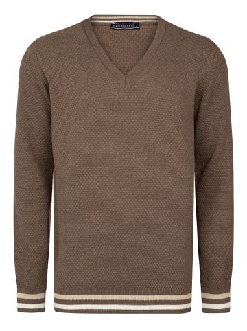 Felix Hardy V-Ausschnitt Pullover in braun