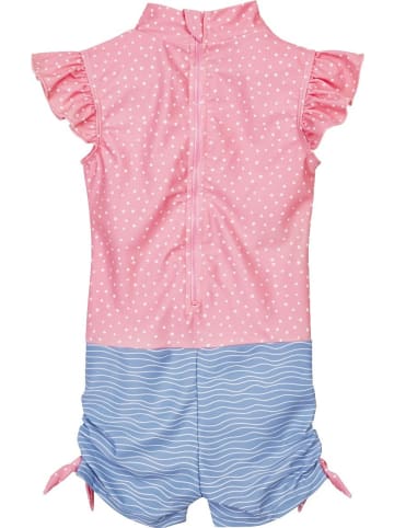 Playshoes Kinder Badeeinteiler "UV-Schutz Einteiler Krebs" in Blau