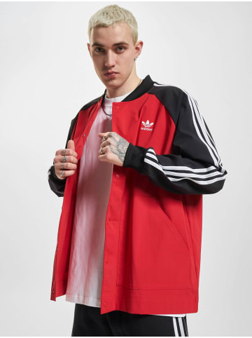 adidas Trainingsjacken in better scarlet/black