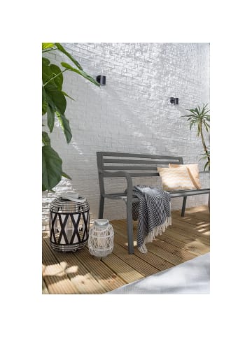 home24 Gartenbank Sophy in Anthrazit