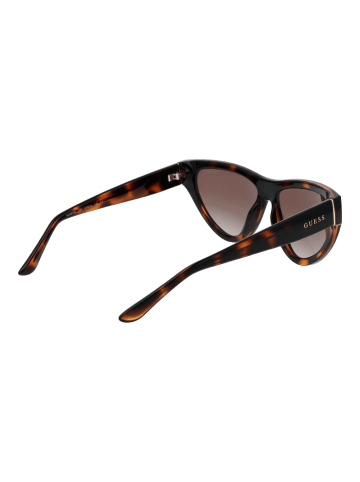 Guess Frauen Sonnenbrille Katzenauge Havanna