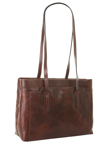 piké Shopper echt Leder in braun