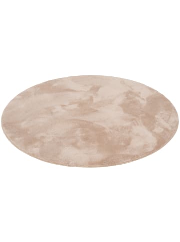 Pergamon Fellteppich Super Soft Pearl Rund in Antraciet