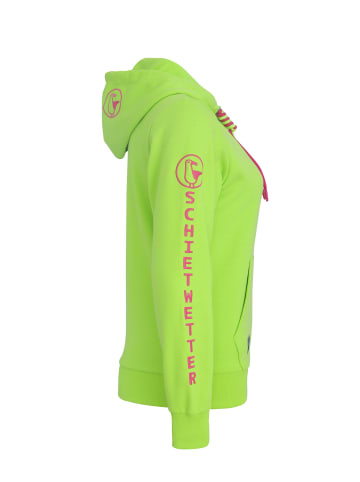 SCHIETWETTER SCHIETWETTER Sweatjacke Elsa SW Stick in lime