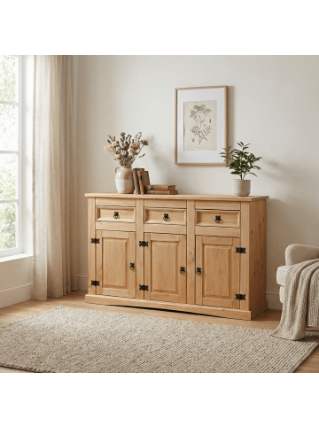 ebuy24 Sideboard New Mexico Holz 132 x 44 cm