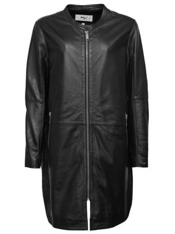 Maze Ledermantel 42023104 in schwarz