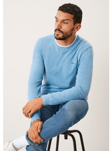 s.Oliver Pullover langarm in Blau