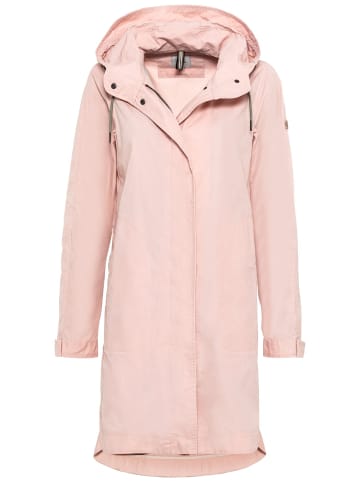 Camel Active Parka aus einem Organic Cotton Mix in Rosa