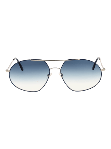 Andy Wolf Unisex Sonnenbrille Flieger Blau