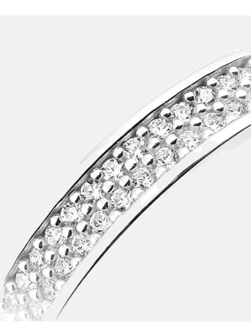 Diamant L'éternel Eternity-Ring aus 375 Weißgold mit Zirkonia