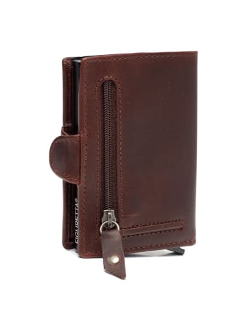 The Chesterfield Brand Lagos Kreditkartenetui RFID Schutz Leder 6.5 cm in brown