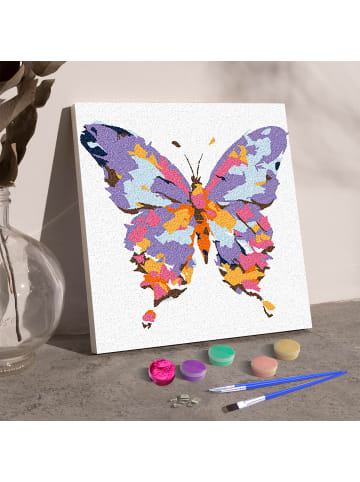 ARTNANAS Exlusive 3D-Strukturmalerei Set -Bunter Falter