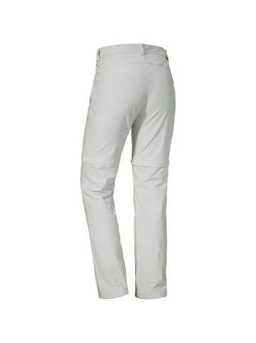 Schöffel Hose Pants Ascona Zip Off in Lichtgrau