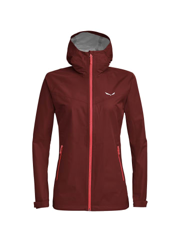 Salewa Funktionsjacke Puez Aqua PTX in Dunkelrot
