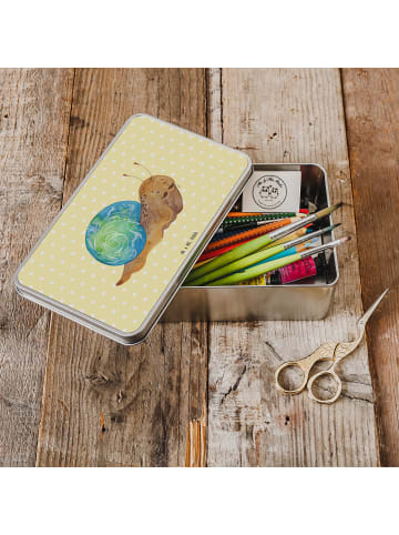 Mr. & Mrs. Panda Dose Schnecke Sir ohne Spruch in Gelb Pastell