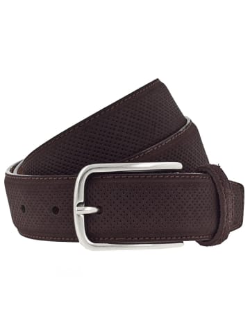 Vanzetti Gürtel Leder dark brown