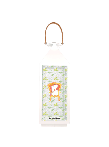 Mr. & Mrs. Panda Outdoor Laterne Einhorn Prinzessin ohne Spruch in Transparent