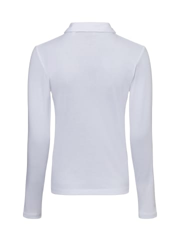 brookshire Langarmshirt in weiß