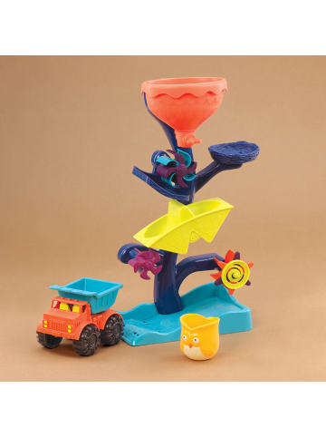 B.toys Strandspielzeug B. Sandspielzeug mit Kipper und Eule ab 0 Jahre in Mehrfarbig