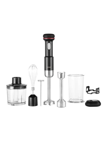 Gastroback 40982 Design Stabmixer-Set 5 in 1 kabellos 700 ml in Schwarz